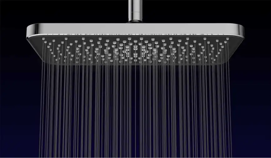 Душевая система  Vincea  VSFW-321MT1GM VSFW-321MT1GM  с термостатом, встраиваемая, вороненная сталь фото 3
