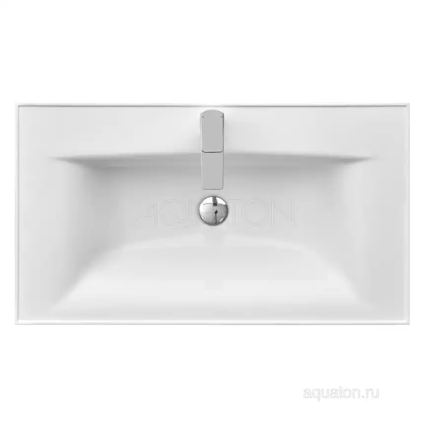 Раковина AQUATON Айрис 80 белая 1A722931AG010 фото 2
