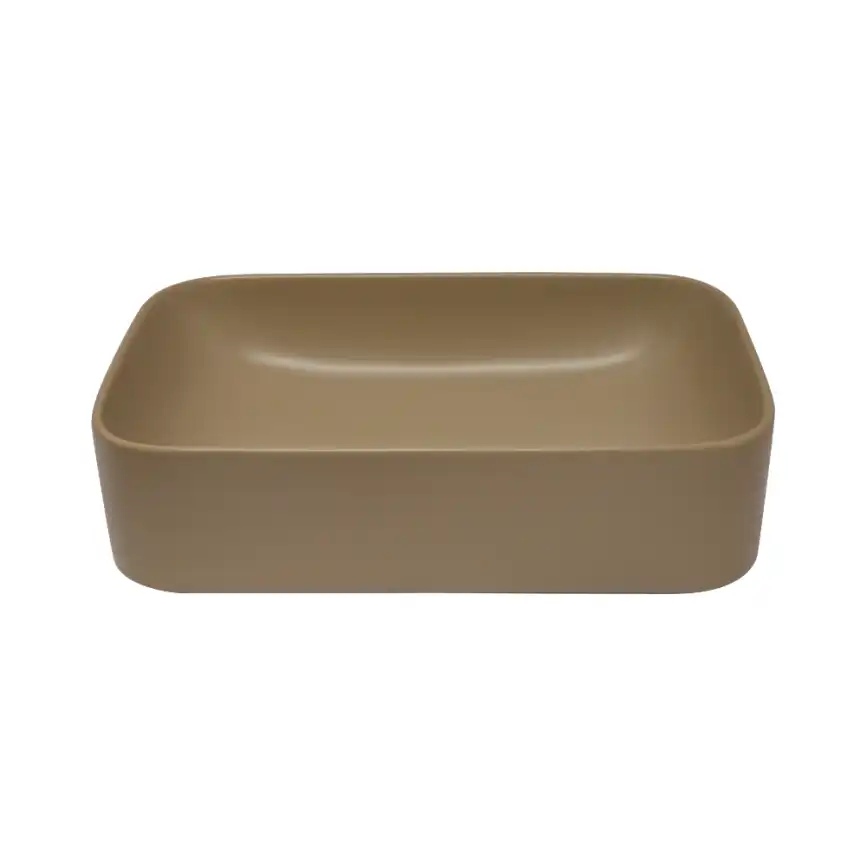 Раковина AVS Скарлет 61x38 бежевая матовая фото 2