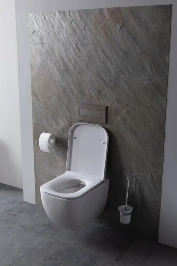 Подвесной безободковый унитаз Allen Brau Infinity 4.21004.20 без сиденья, белый глянец фото 19