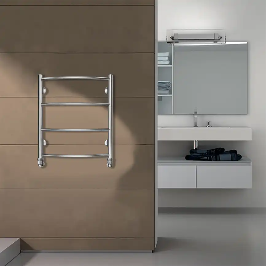 Полотенцесушитель водяной Azario VERONA 50х60 AZ04156 П4 нижнее подключение 1/2