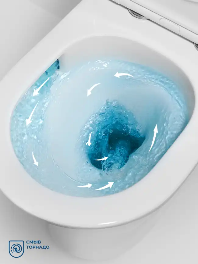 Унитаз-компакт BelBagno ACQUA-TOR BB2801CP-TOR/SC безободкового со смывом TORNADO фото 4