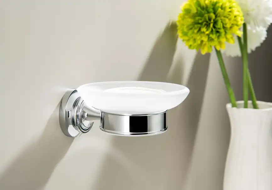 Мыльница для ванной Aquatek Классик AQ4503CR, Хром фото 3