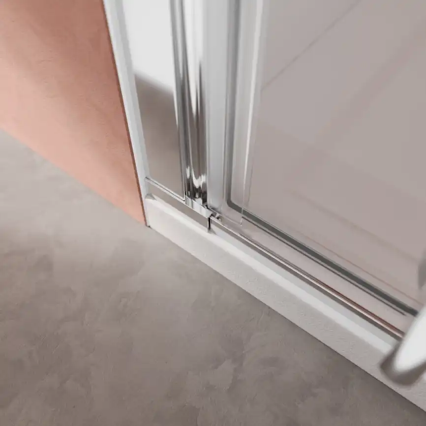 Душевая дверь Cezares Liner 120 см, LINER-B-12-120-C-Cr-L, профиль Хром, стекло Прозрачное фото 6