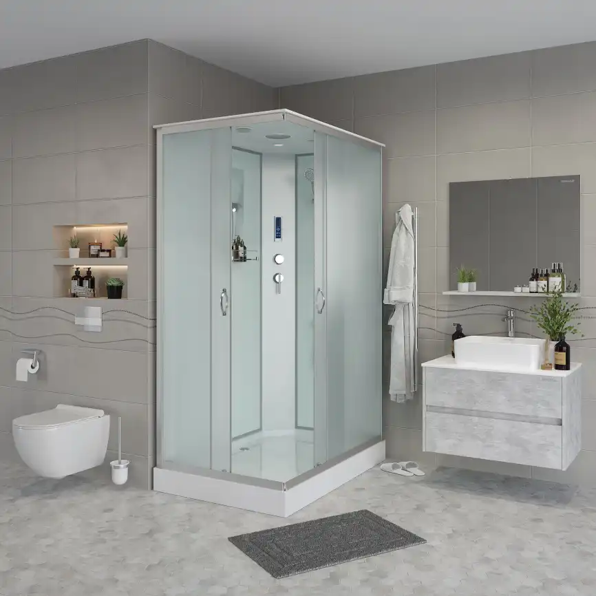 Душевая кабина Niagara Classic 100х80х215 NG-43085-14QP низкий поддон, без гидромассажа, 430853QP фото 2