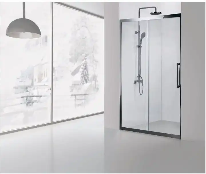 Душевая дверь Aquanet Delta 150 см, NPE6121, профиль Хром, стекло Прозрачное фото 1