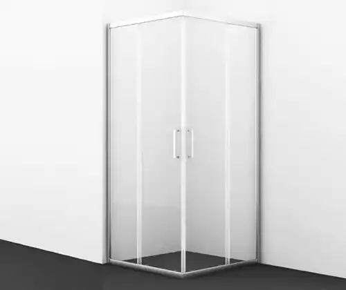 Душевой уголок WasserKRAFT Main 41S 100х100 41S19 профиль Хром стекло Прозрачное фото 1