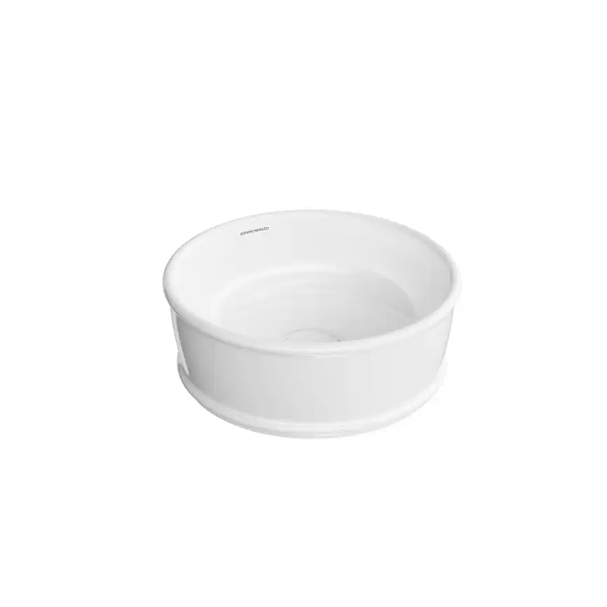 Раковина KERAMA MARAZZI CIRCO накладная, 36 см, белая глянцевая, CI.wb.36 фото 1