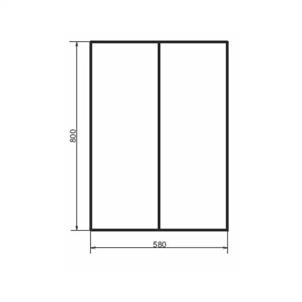 Шкаф подвесной Comforty Лозанна 60 Белый, 00-00009445 фото 3