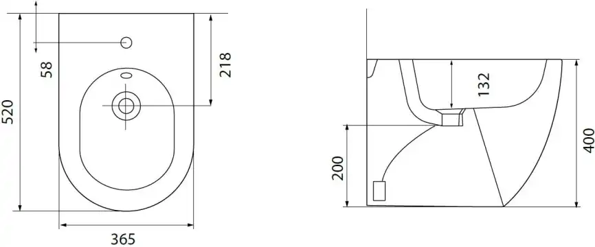 Приставной унитаз Allen Brau Reality 4.32004.20 белый глянец фото 2