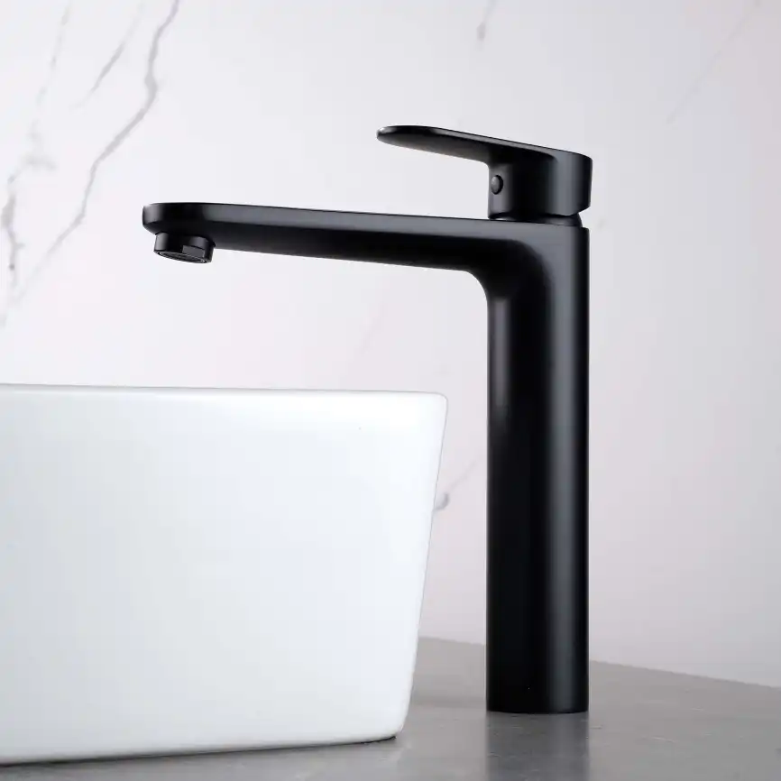 Смеситель для раковины Aquatek Ника AQ1804MB, Черный матовый фото 8