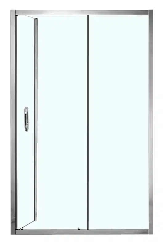 Душевой уголок Azario MILTON 120х80х200 AZ-ND1131 R 1200 профиль Серебро, стекло Прозрачное фото 2