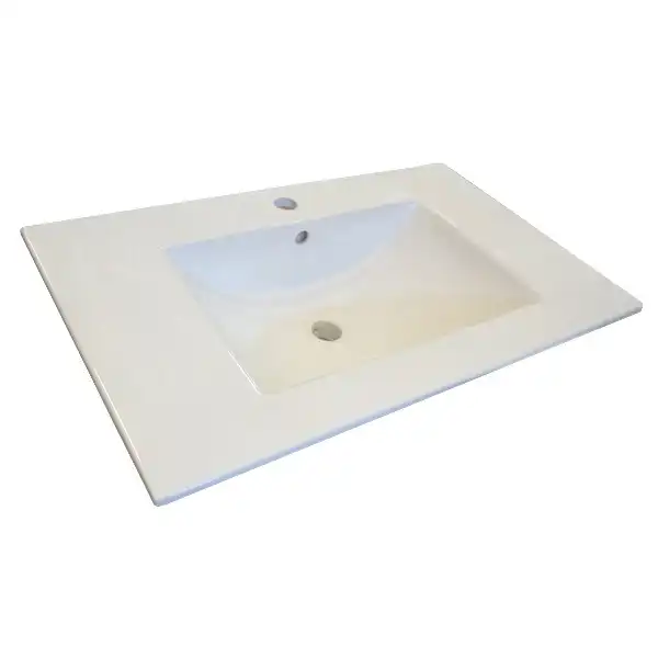 Тумба с умывальником Comforty Бредфорд 75 Дуб темный, 00-00008074 фото 5