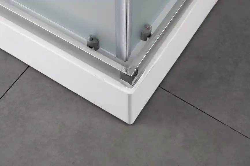 Душевая кабина Loranto 100х80 CS-5180-13L F, низкий поддон, цвет профиля сатин фото 11