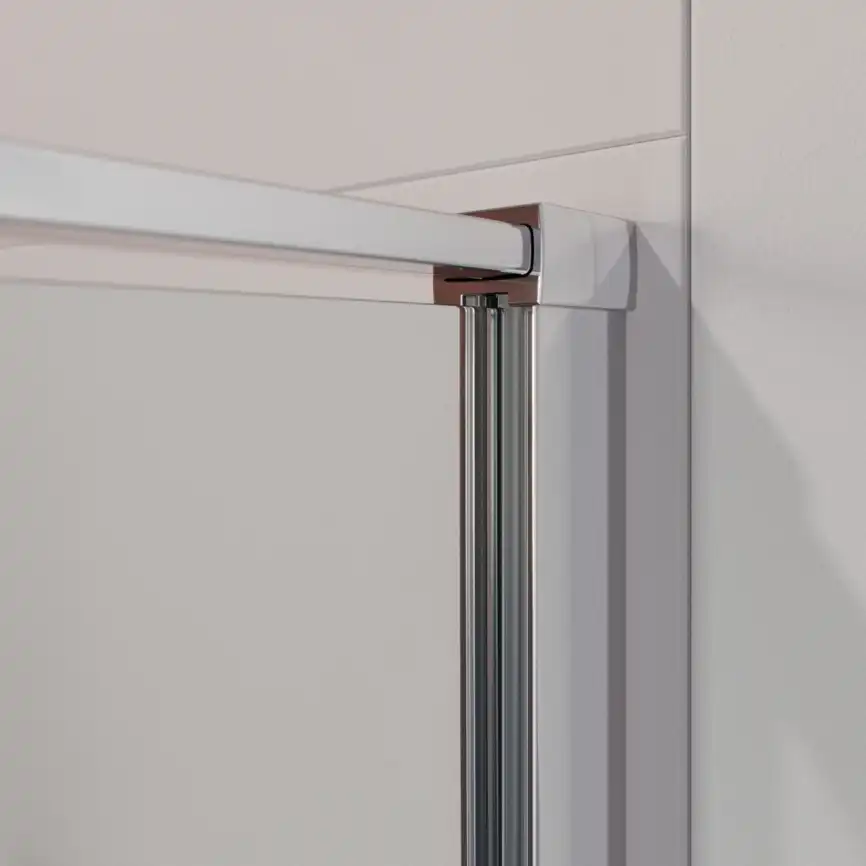 Душевая дверь Cezares Liner 100 см, LINER-B-12-100-C-Cr-R, профиль Хром, стекло Прозрачное фото 8