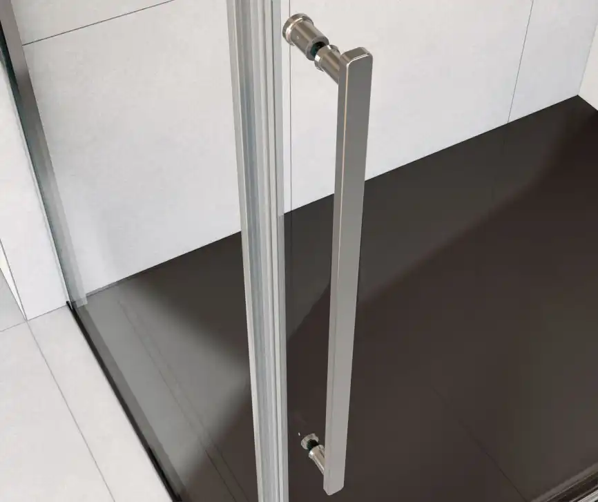 Душевой уголок Vincea Arno 150х90 VSR-1A9015CL, дверь раздвижная, профиль хром, стекло прозрачное фото 4