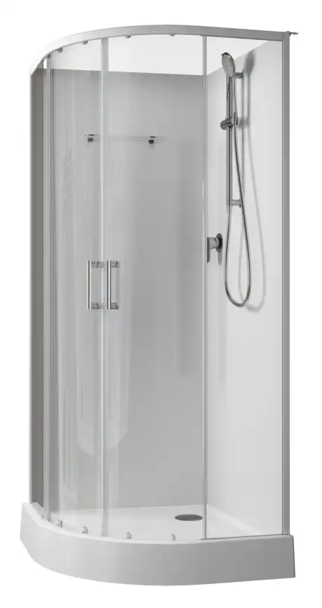 Душевая кабина Aquanet Passion EVO R white 90x90 набор 1 фото 4