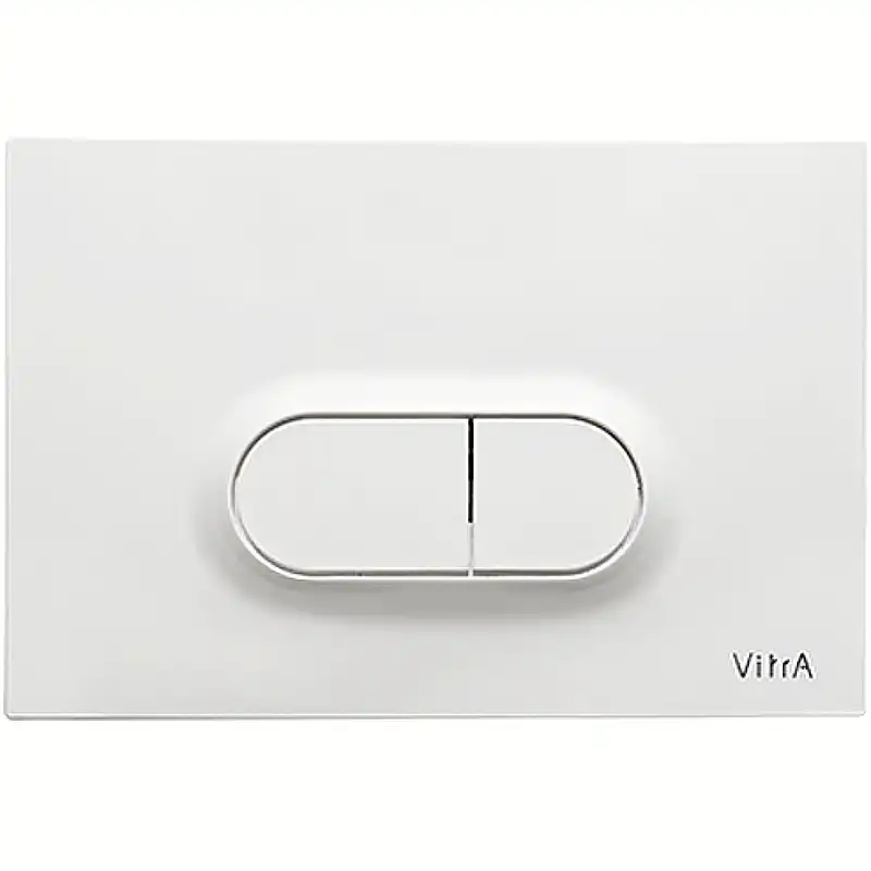 Клавиша смыва Vitra Loop O 740-0500 Белая глянцевая фото 1