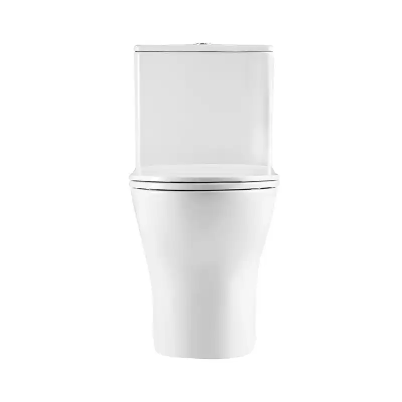 Унитаз-моноблок BelBagno LOUNGE BB8618CPR-MN/SC, безободковый, с сиденьем микролифт, Белый фото 4