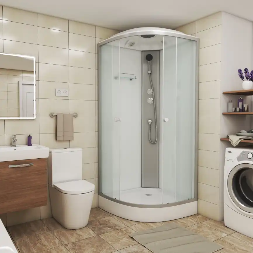 Душевая кабина Niagara Eco 90х90х215 NG-4301-14 низкий поддон, без гидромассажа фото 3