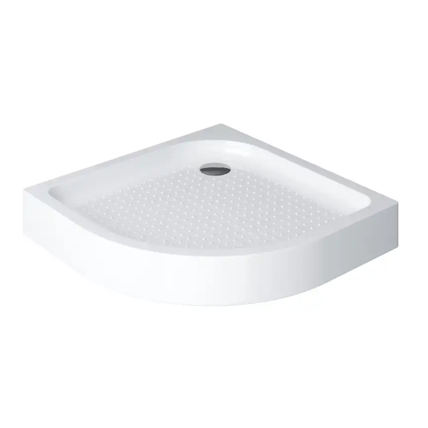 Душевой поддон BelBagno TRAY 80х80 акриловый TRAY-BB-R-80-550-15-W Белый фото 2