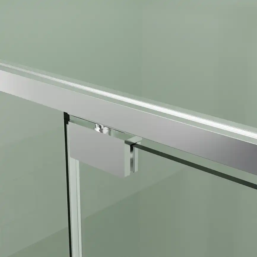 Душевой уголок Azario MALE SQR 90х90 AZ-J50-90-MGR-CL, профиль графит матовый, стекло Прозрачное фото 6