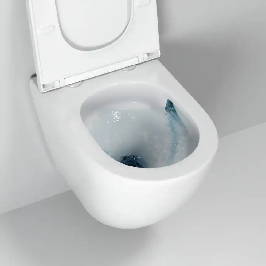 Подвесной унитаз Grossman GR-4455MSQ безободковый, смыв торнадо, Белый матовый фото 5