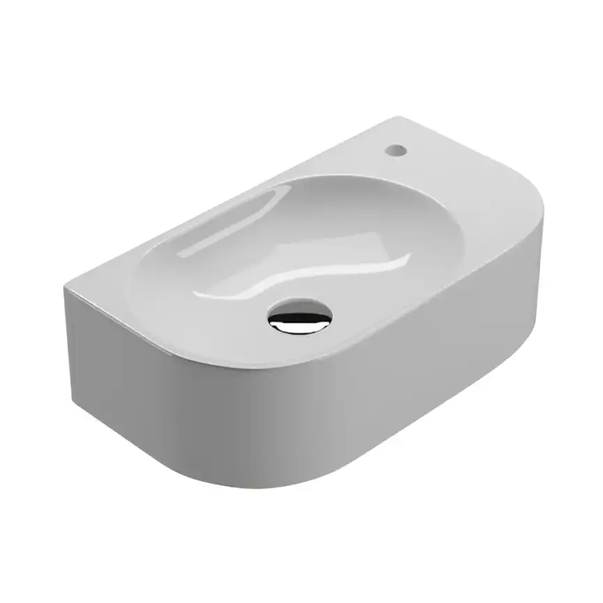 Рукомойник AVS Эстер 40x22 L, белый фото 1