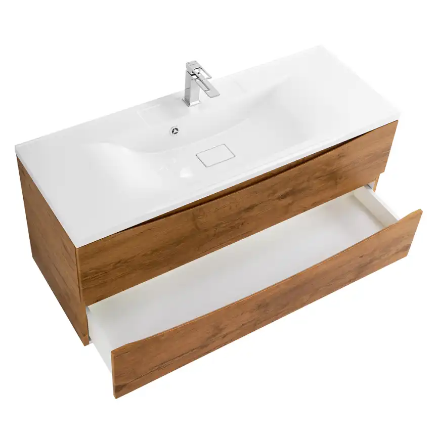 Тумба под раковину BelBagno MARINO-1100-2C-SO-RN-P подвесная Rovere Nature фото 4