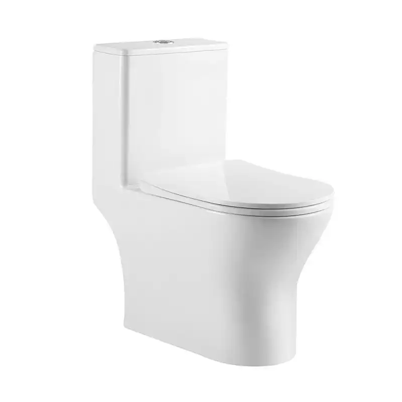 Унитаз-моноблок BelBagno LOUNGE BB8618CPR-MN/SC, безободковый, с сиденьем микролифт, Белый фото 1