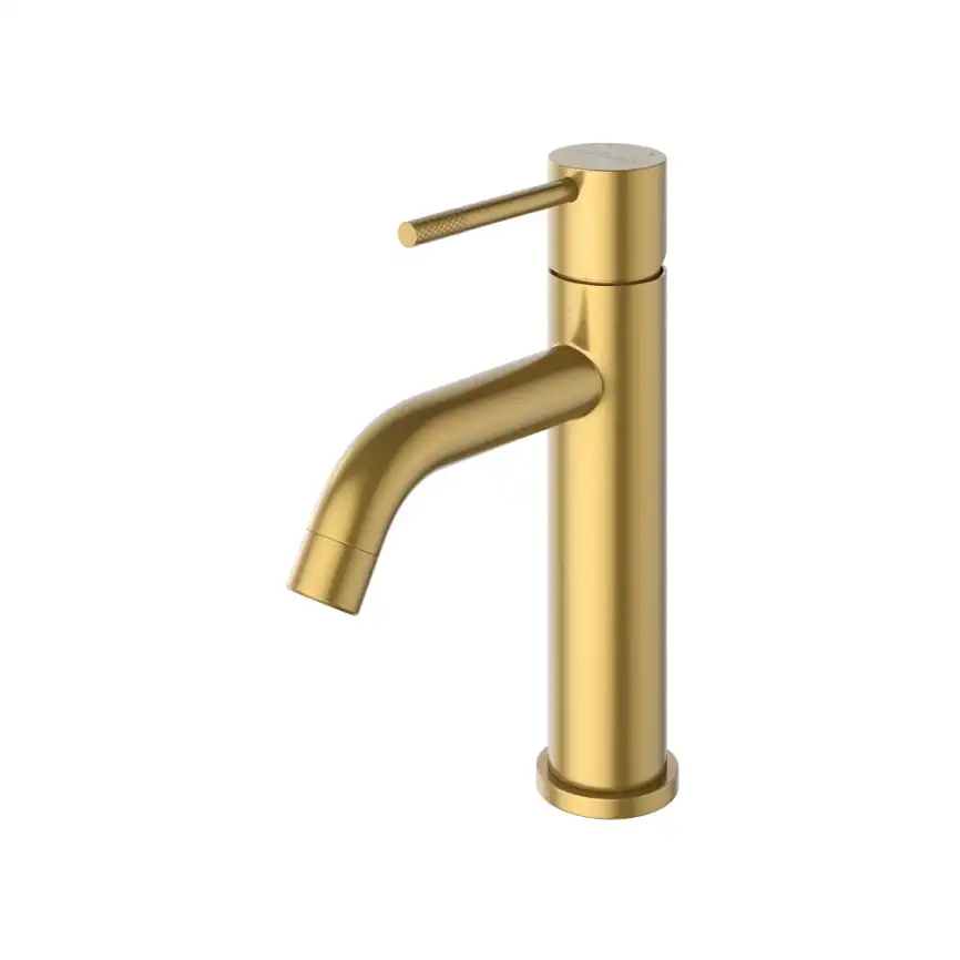 Смеситель для раковины Cezares RELAX-LS1-BORO, Брашированное золото фото 1