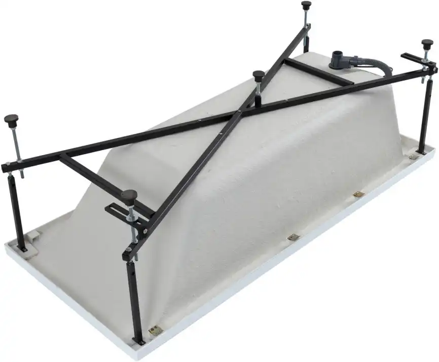 Акриловая ванна Aquanet Bright 175х70 (273795), на каркасе, белая фото 5