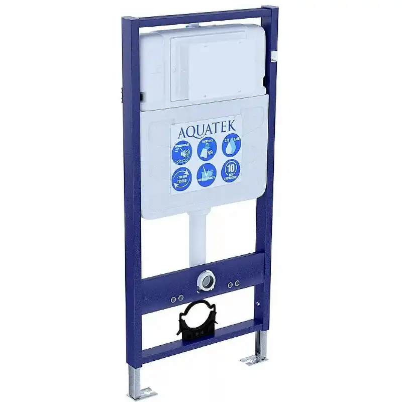 Комплект унитаза с инсталляцией Aquatek Set Aquatek Европа cm с сиденьем Микролифт фото 3