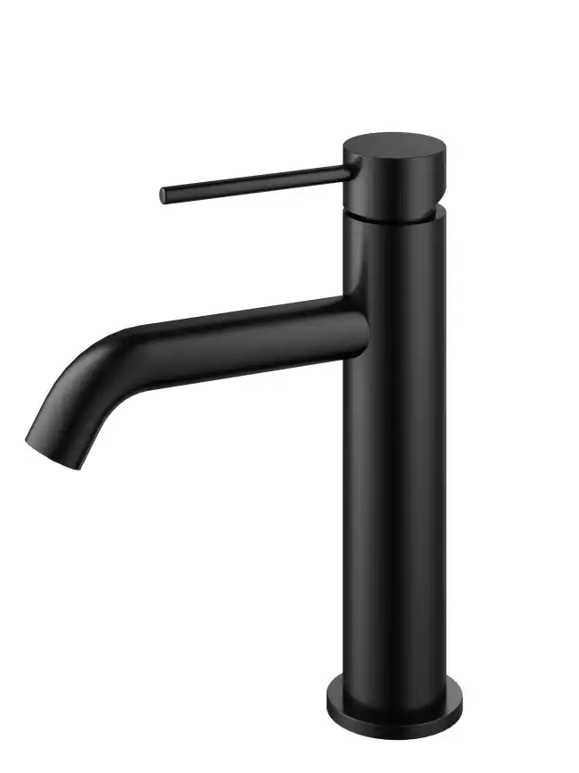 Смеситель для раковины Vincea City VBF-2C1MB однорычажный, черный матовый фото 2