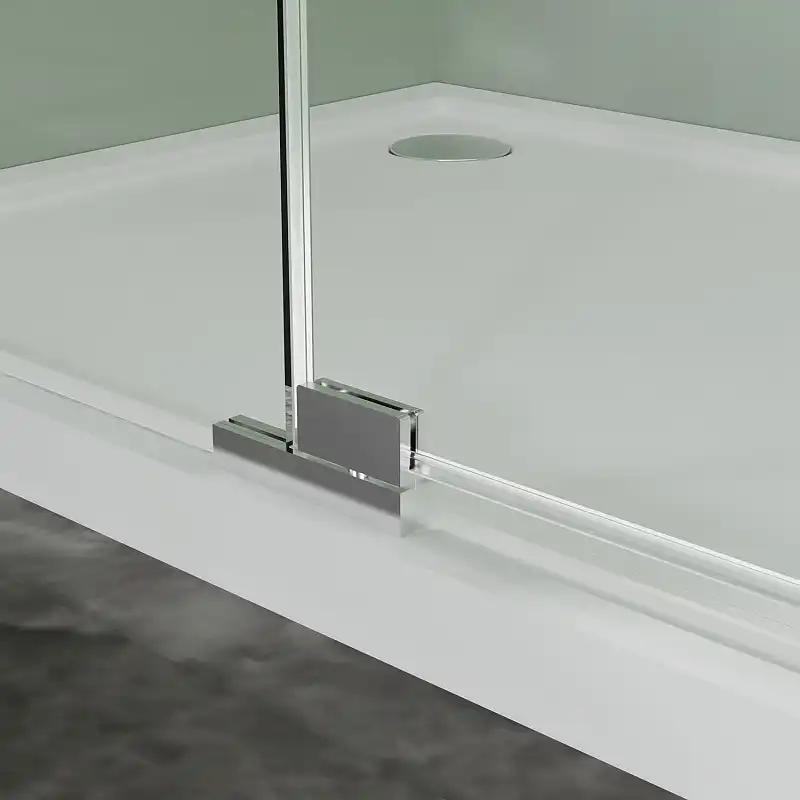 Душевой уголок Azario MALE SQR-90х90х195-CH-CL, прозрачное стекло 6 мм, профиль хром, AZ-J50-90-CH-CL фото 7