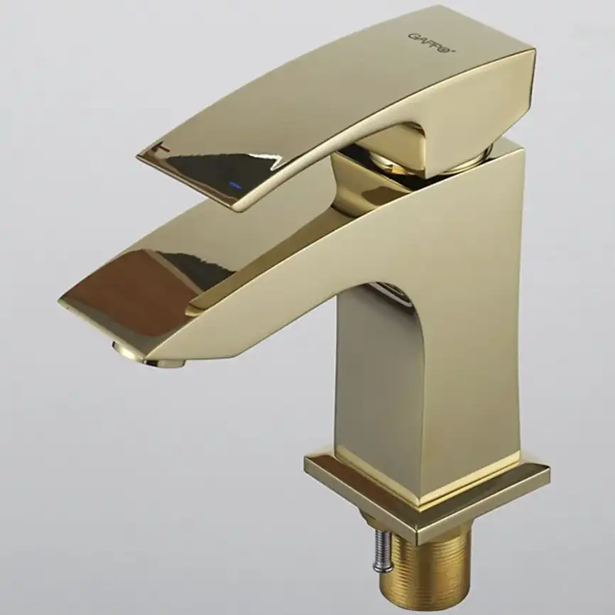 Смеситель для раковины Gappo G1007-13, Золото глянцевое фото 6