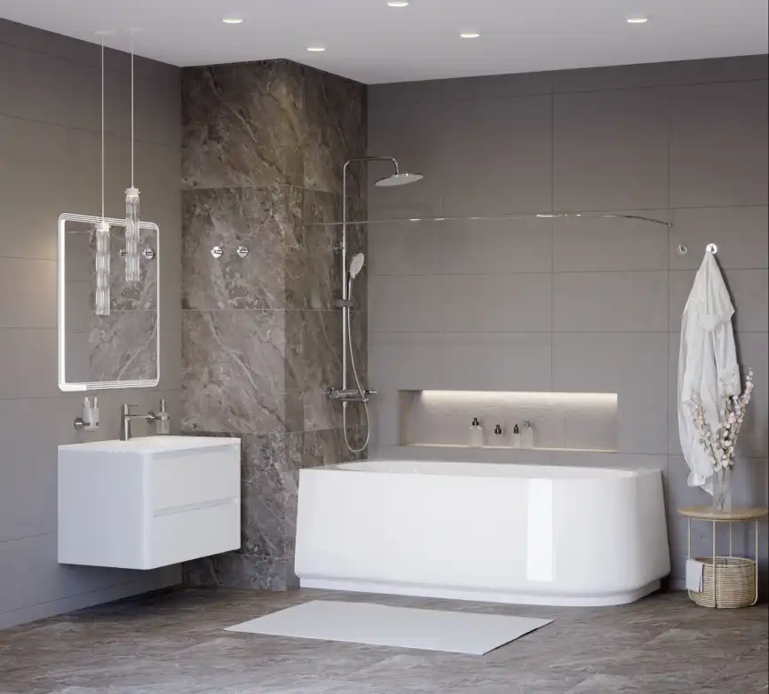 Акриловая ванна угловая левосторонняя CEZARES CZR-LUX-CORNER-165-80-58-L фото 5