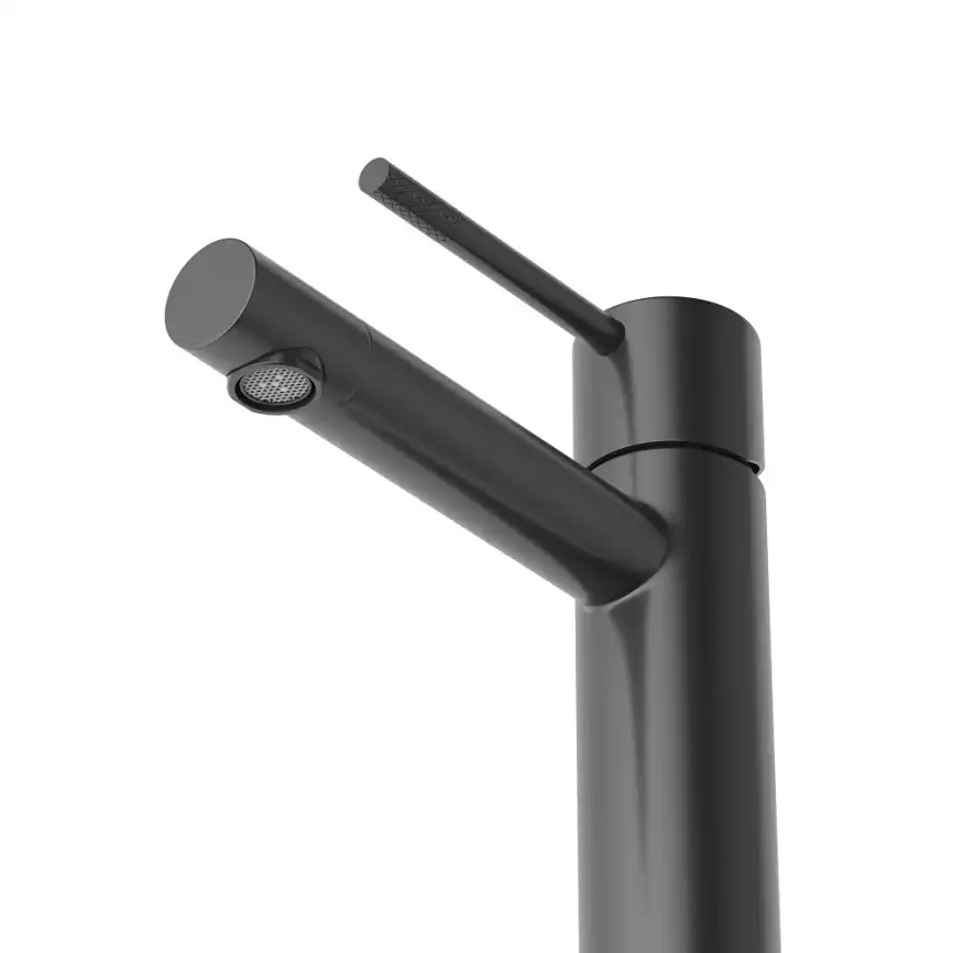 Смеситель для раковины Cezares RELAX-LS2-NOP, Черный матовый фото 3