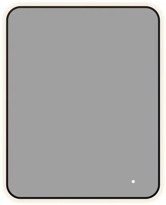 Зеркало Aquanet Контур 1000х800 LED TX черный, 367651 фото 1