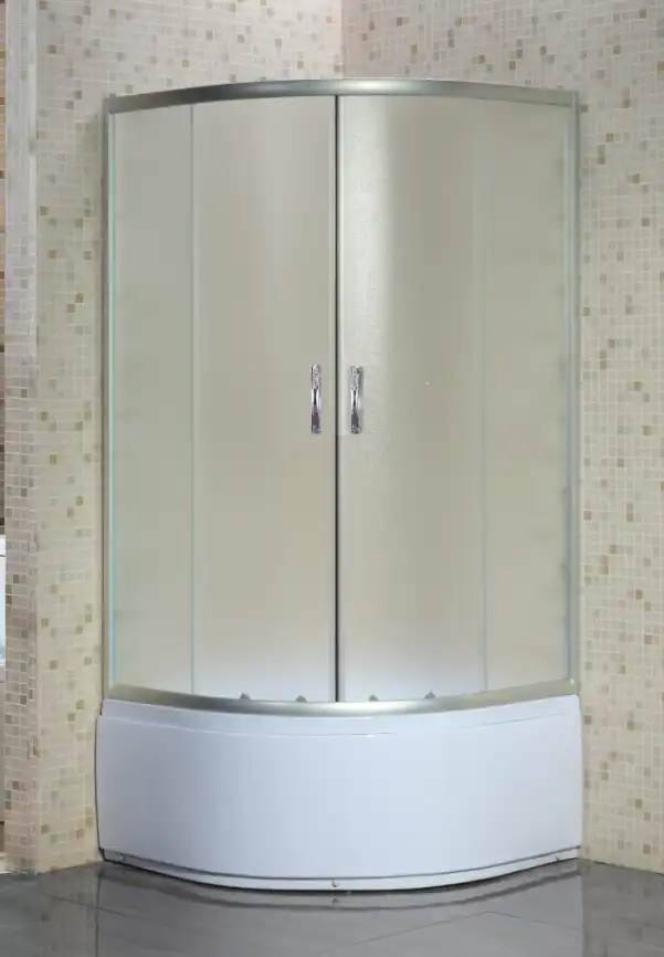 Душевой уголок Loranto 80х80х195, поддон 40 см, профиль сатин, CS-8010S фото 2