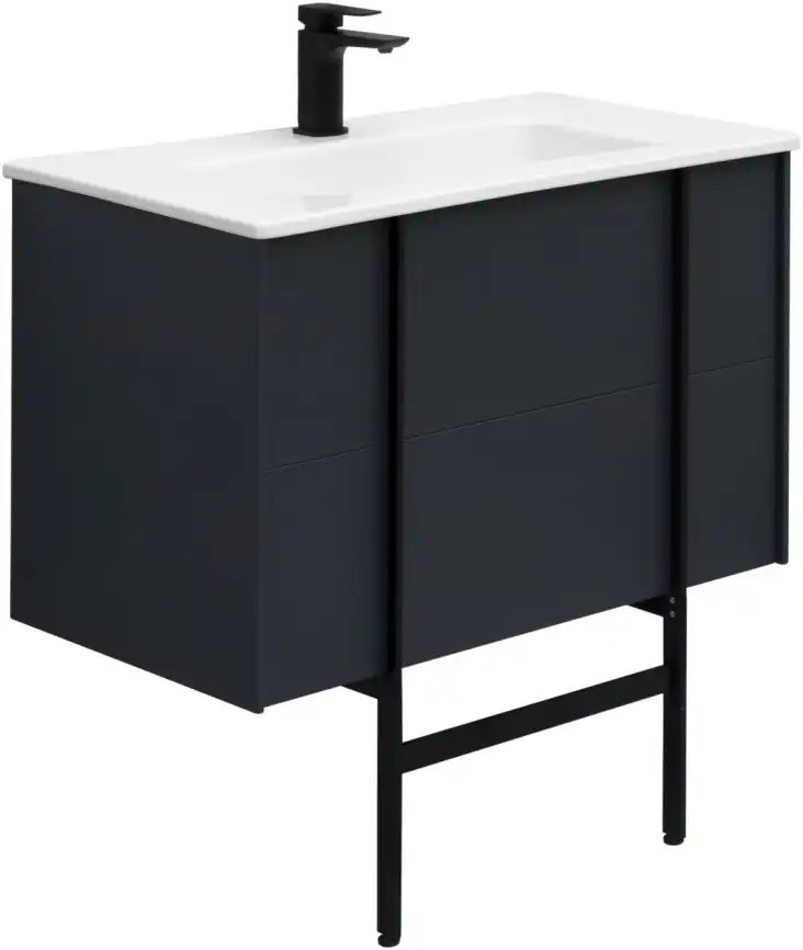 Тумба под раковину Allen Brau Reality 80 1.32005.AM антрацит матовый фото 31
