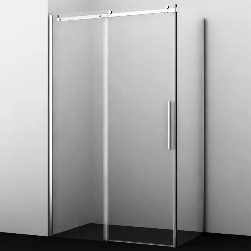 Душевой уголок WasserKRAFT Dill 61S 130х80 58R32 профиль Хром стекло Прозрачное фото 3