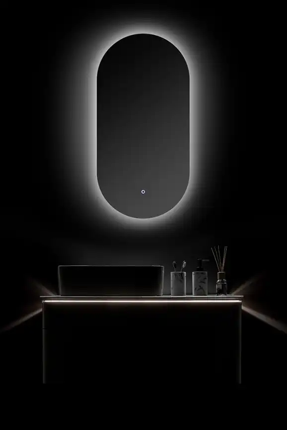 Зеркало с подсветкой AVS Гарда 50x100 см фото 7