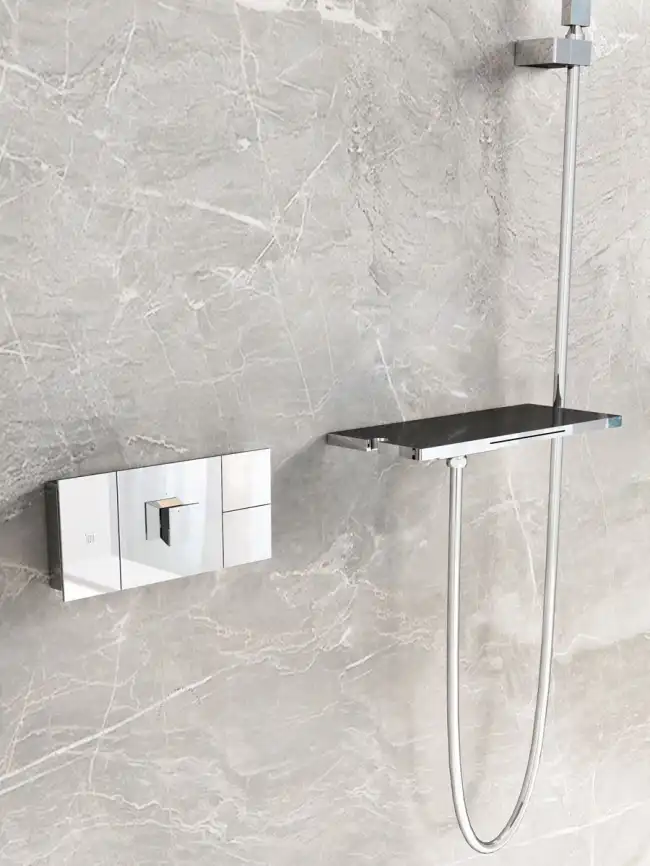 Душевая система  Vincea Futura VSFW-2F11TCH VSFW-2F11TCH  с термостатом, встраиваемая, хром фото 2