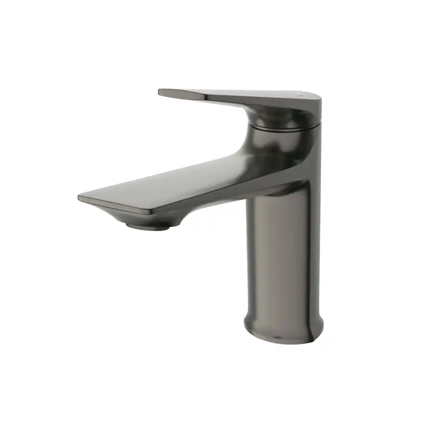 Смеситель для раковины Cezares LINER-LS-GM-W0, Оружейная сталь фото 1