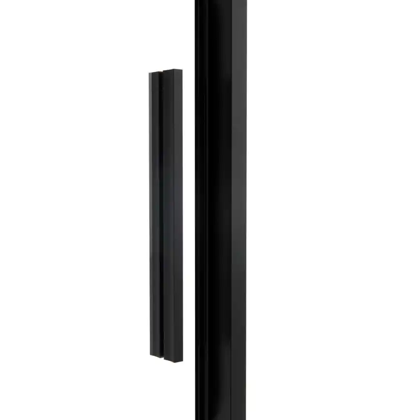 Душевой уголок Vincea Slim Soft 120х90 VSR-1SS9012CLB, дверь раздвижная, профиль черный, стекло прозрачное фото 8