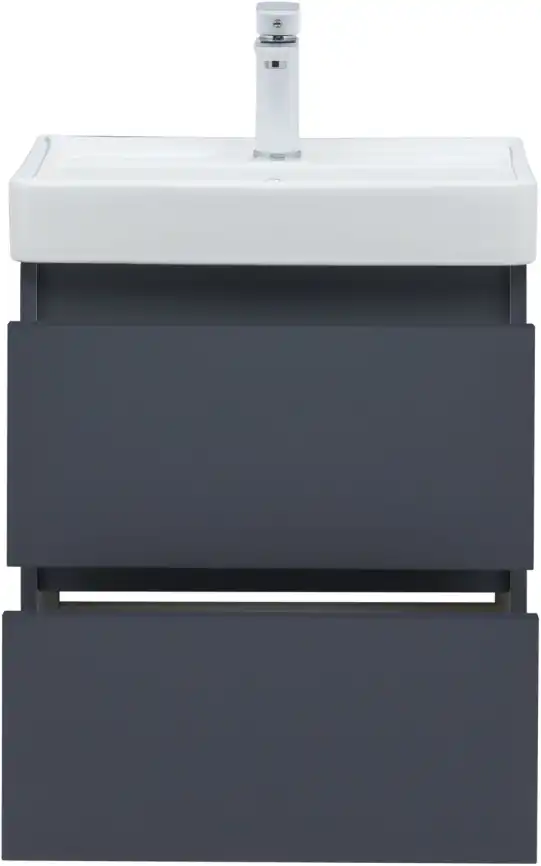 Тумба под раковину Aquanet Вега 2.0 50 маренго, подвесная, 337946 фото 7