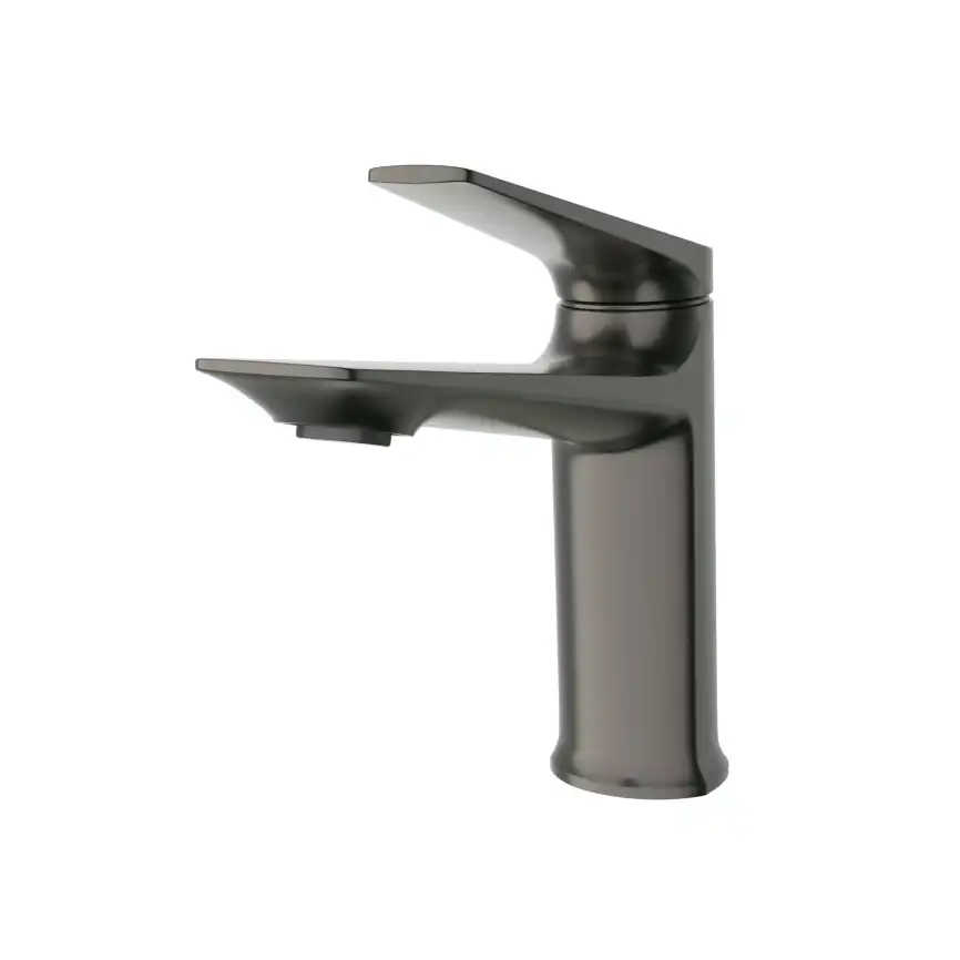 Смеситель для раковины Cezares LINER-LS-GM-W0, Оружейная сталь фото 4