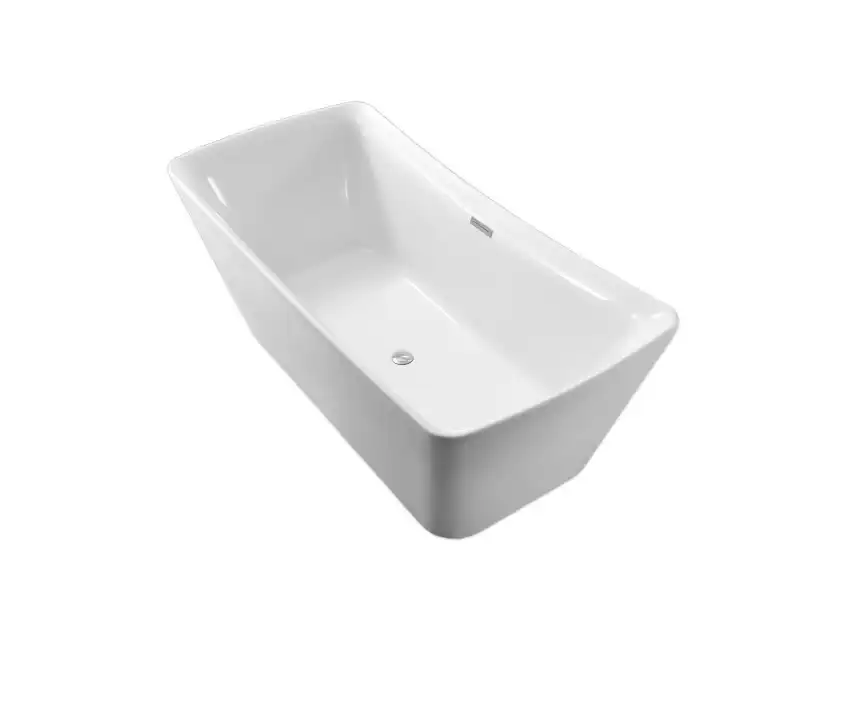 Акриловая отдельностоящая ванна Aquatek Верса 178х80 см, AQ-4880 , белая глянцевая фото 4