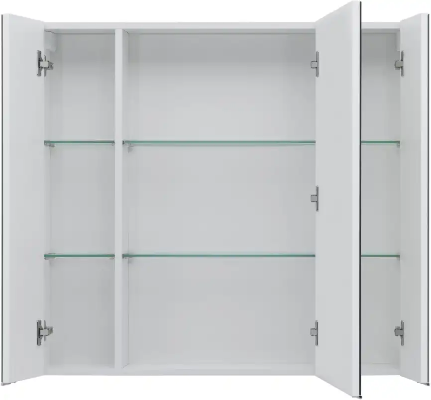 Зеркальный шкаф Aquanet Алвита new 90 белый матовый, 303897 фото 6